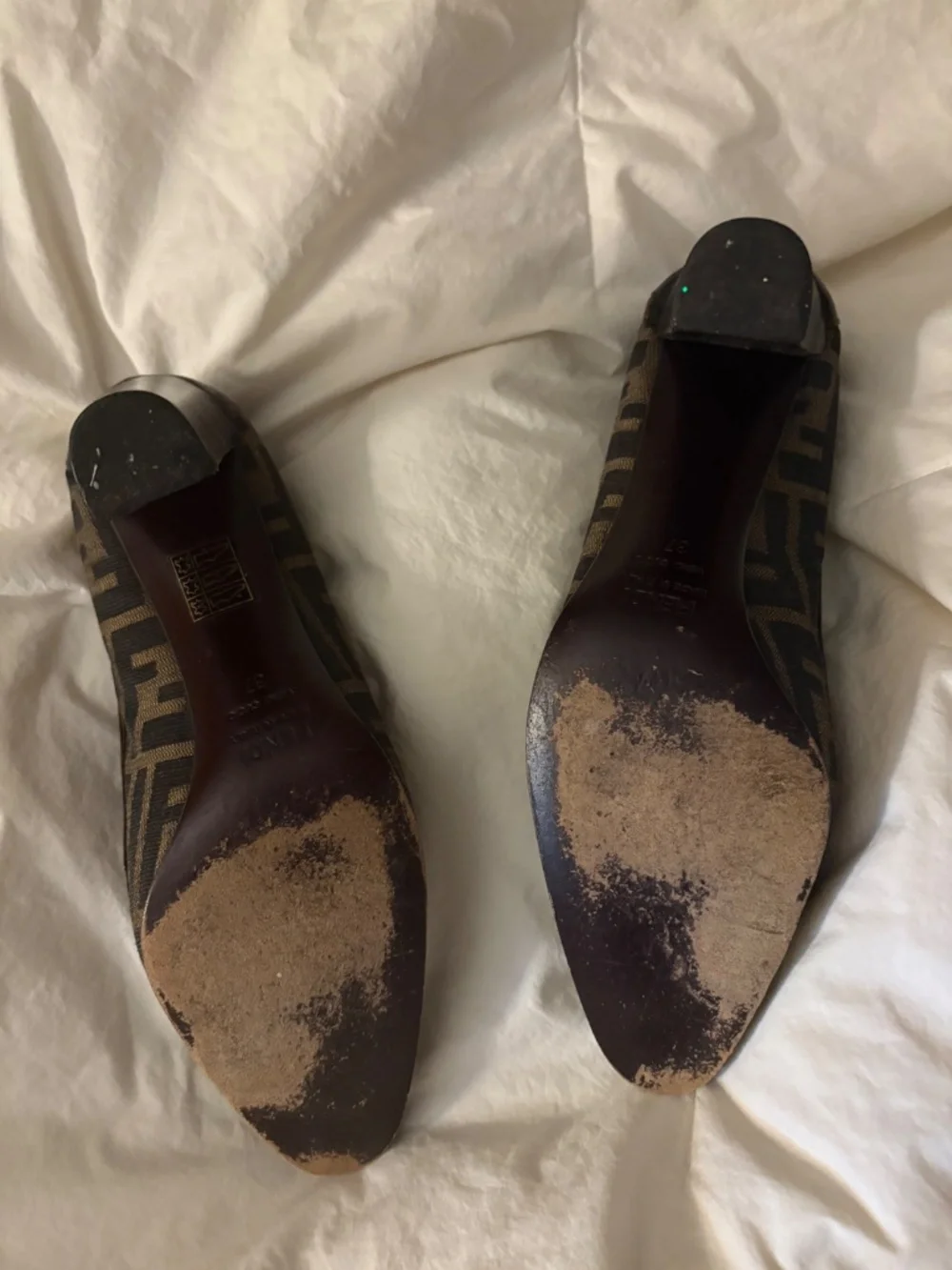 Fendi high heel shoes